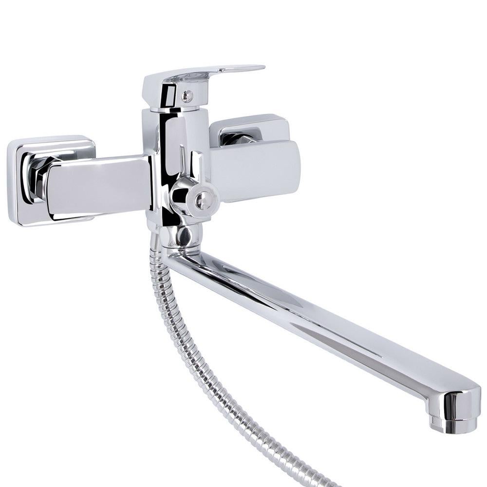 Смеситель для ванной Q-tap Tern QTTER260CRM47587 однорычажный Хром (252839)