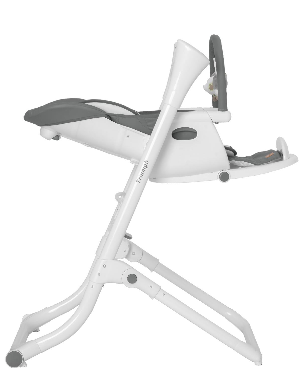 Стілець-гойдалка Carrello Triumph Palette Grey (CRL-10302) - фото 8 Стілець-гойдалка Carrello Triumph Palette Grey (CRL-10302) - фото 8