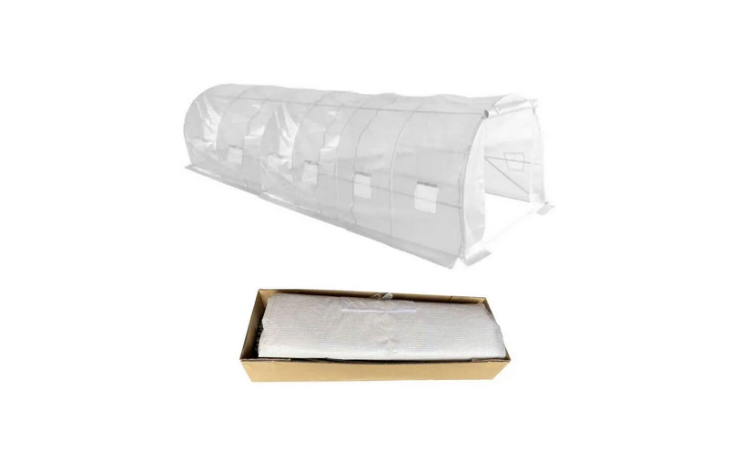 Пленка для теплицы Bass Polska UV-12 18 м2 6х3х2 м армированная 140 г/м2 Прозрачная (859820)