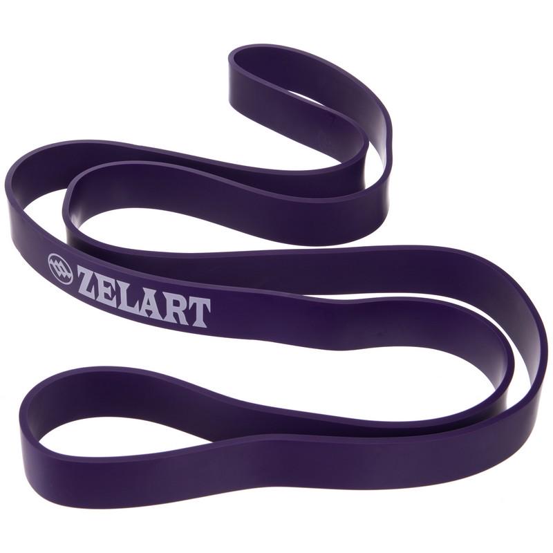 Резинка петля для підтягувань Zelart FI-941-6 POWER BANDS Фіолетовий (DR003413) - фото 6