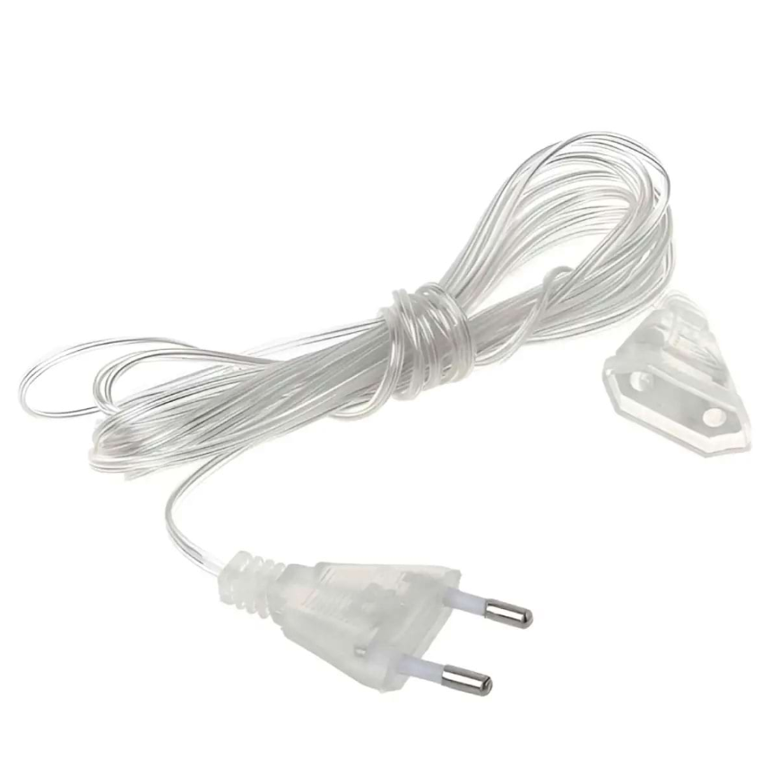 Подовжувач для гірлянди 5 м Прозорий (5МTR)