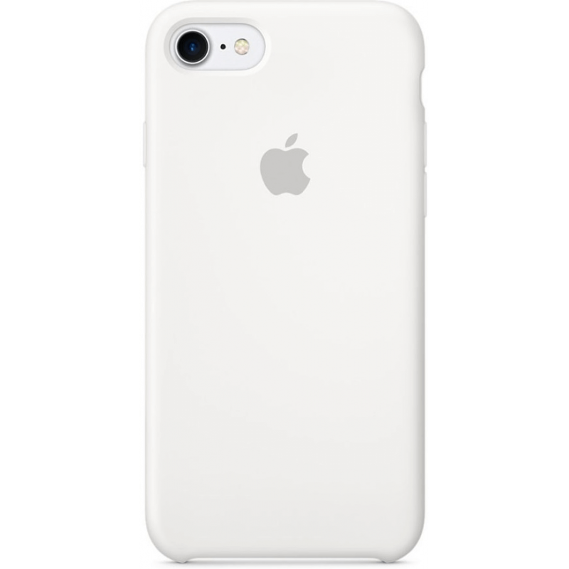 Чехол GoVern Silicone Case для Apple iPhone 7/8/SE 2020 White - фото 1