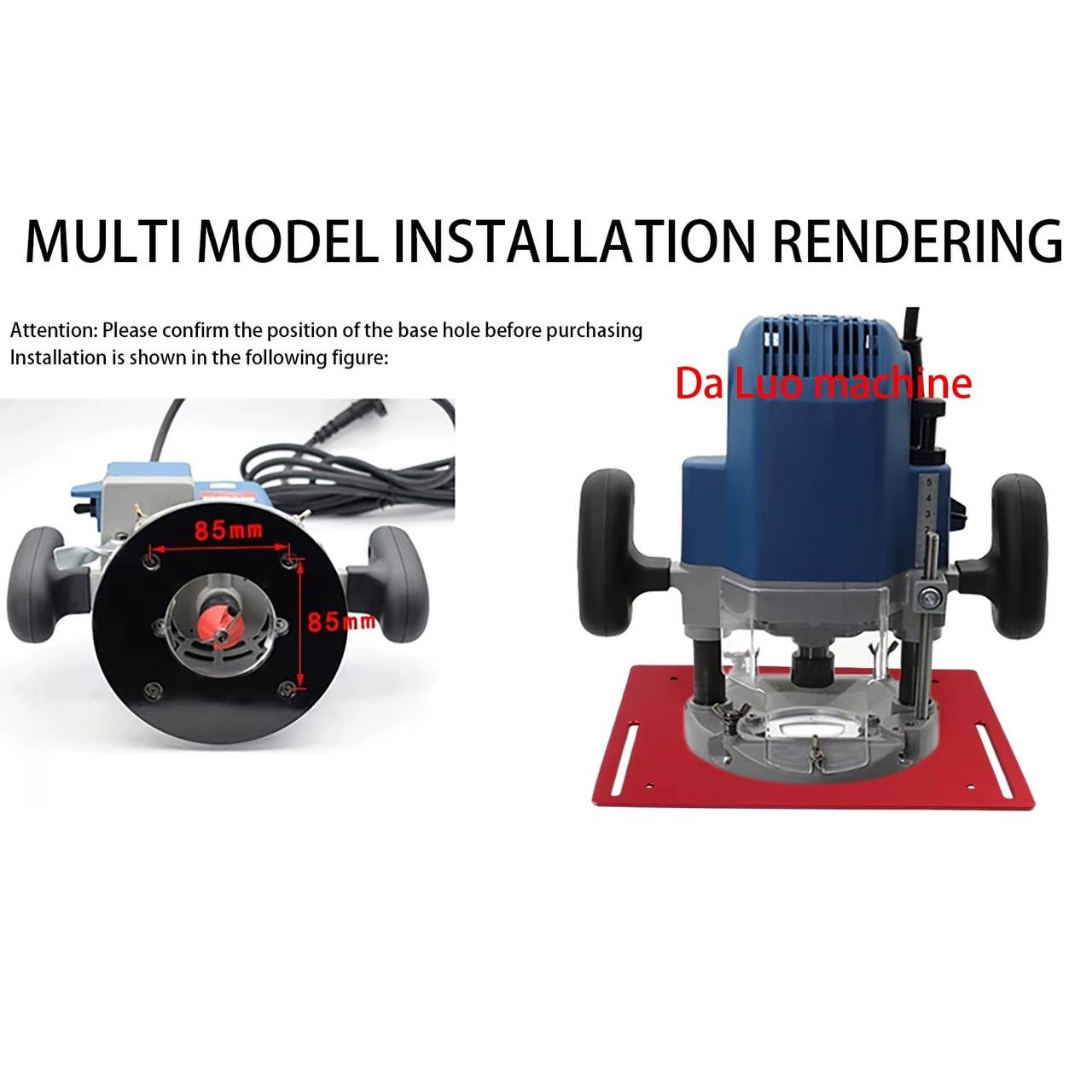 Столик фрезерный с отверстиями 88-95 мм Вишневый (ПФВ-3) - фото 4 Столик фрезерный с отверстиями 88-95 мм Вишневый (ПФВ-3) - фото 4