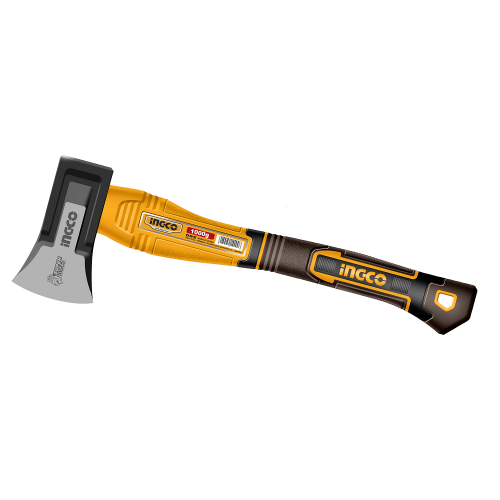 Топор с фибергласовой ручкой INGCO 1000 г (000245589)