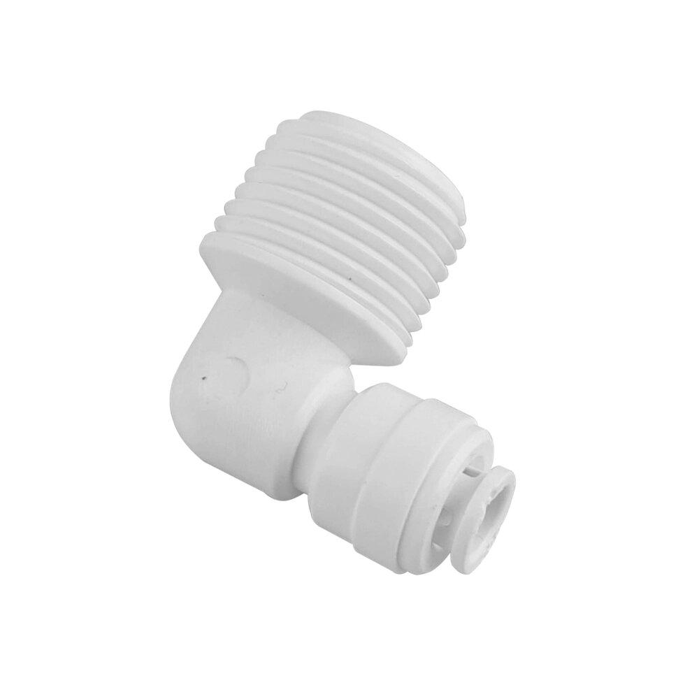Фитинг угловой 1817-K 4ME8-D трубка 1/4"-резьба наружная 1/2" (66778802411)