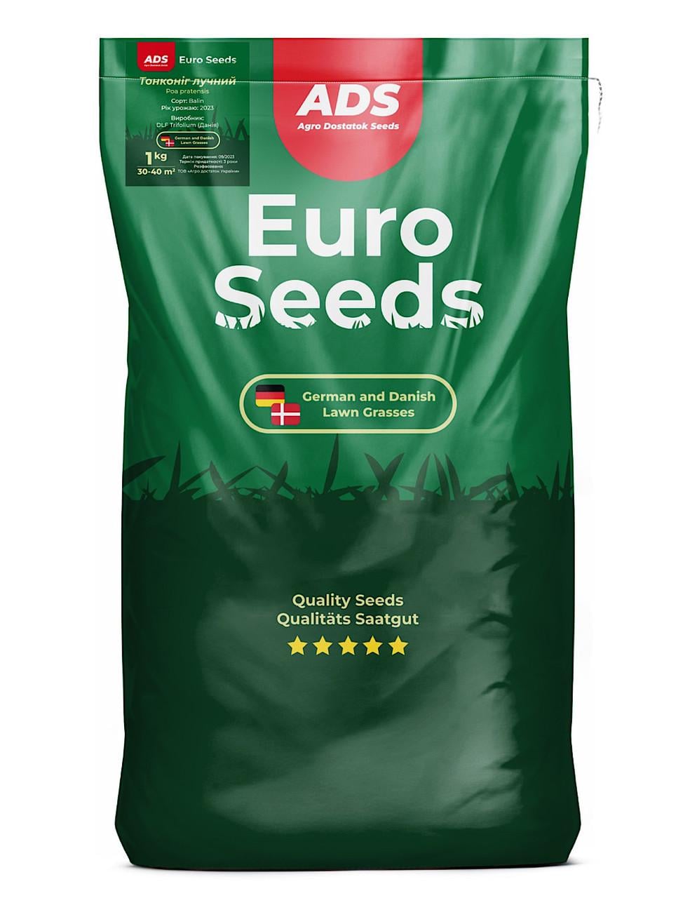 Семена тонконога для газона DLF-Trifolium сорт Balin DLF 1 кг (2098827582)