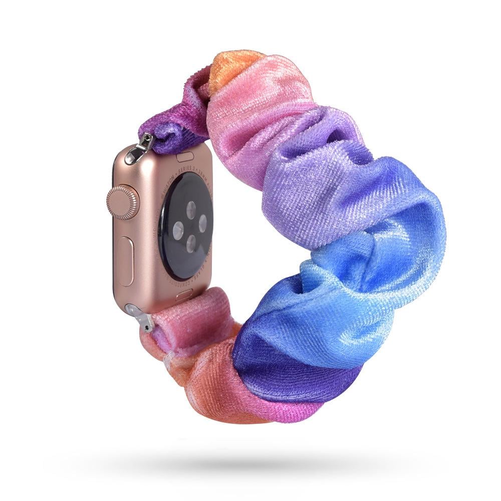 Ремешок для Apple Watch Игривый + резинка для волос 38-40 мм Разноцветный Ремешок для Apple Watch Игривый + резинка для волос 38-40 мм Разноцветный