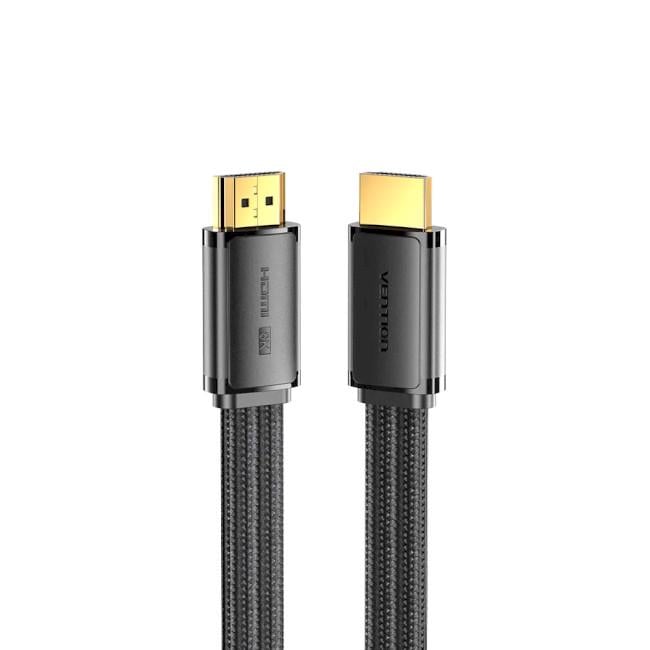 Кабель для передачи данных Vention HDMI M-M v2.1 плоский 2 м Черный (604944) - фото 3