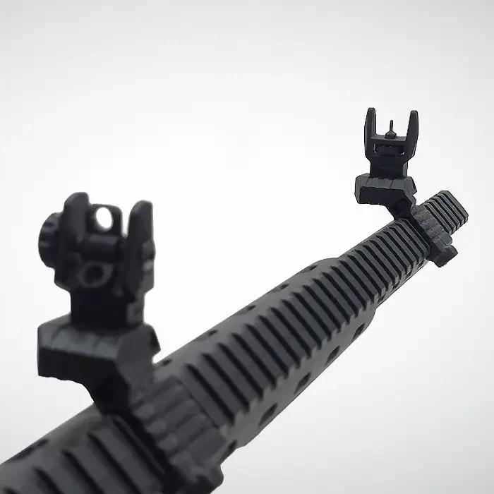 Мушка и целик DLG Tactical DLG-184 45° низкие складные на планку Picatinny (245540) - фото 5 Мушка и целик DLG Tactical DLG-184 45° низкие складные на планку Picatinny (245540) - фото 5