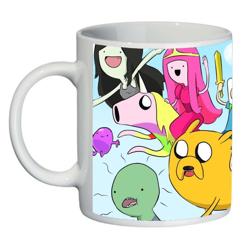 Кружка с принтом SuperCup Время приключений (SC-ATR-0031)