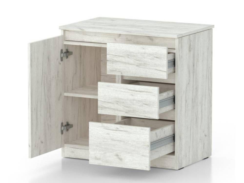 Стол-комод трансформер Knap Frenzy World 143,2х45х75 см Дуб крафт белый (S202002211) - фото 3