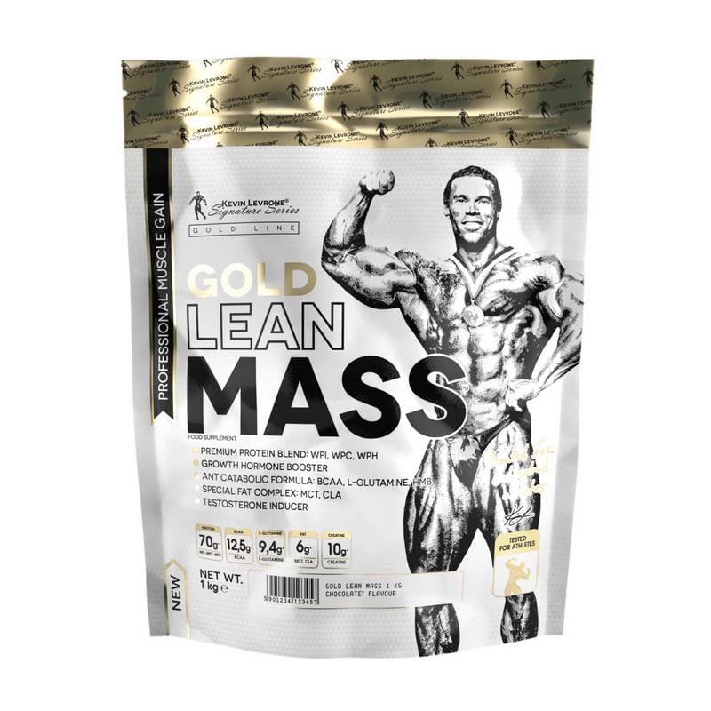 Гейнер Kevin Levrone Gold Lean Mass 1 кг Шоколад