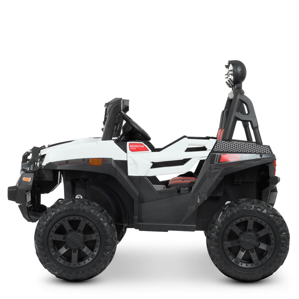 Электромобиль детский 4WD Bambi M 4620EBLR внедорожник Белый - фото 8