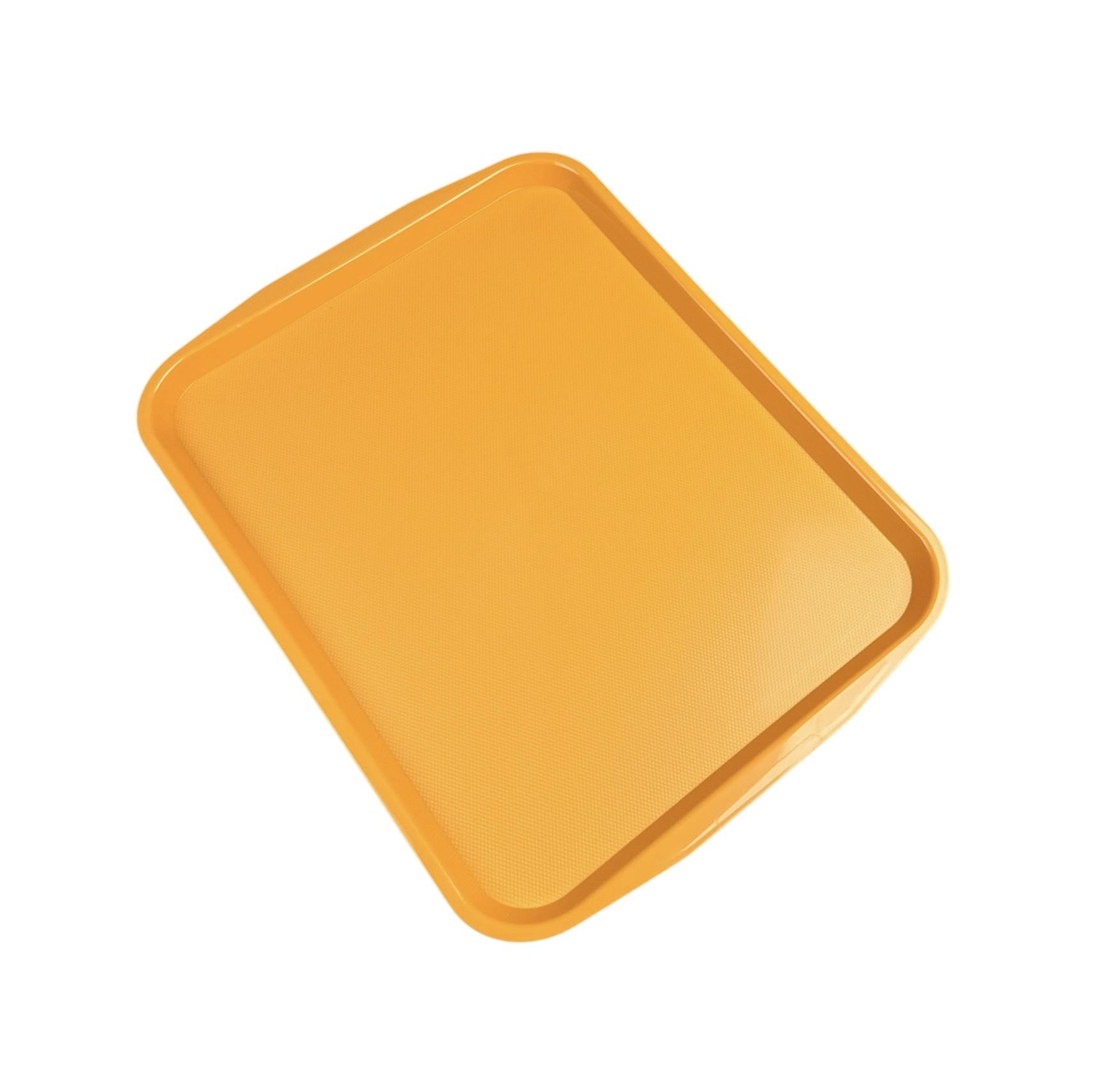 Поднос прямоугольный с ручками One Chef 46х36 см Желтый (504636)