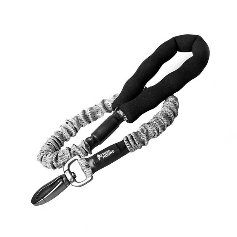 Поводок для собак TUFF HOUND 1615 75-105 см эластичный Gray Поводок для собак TUFF HOUND 1615 75-105 см эластичный Gray