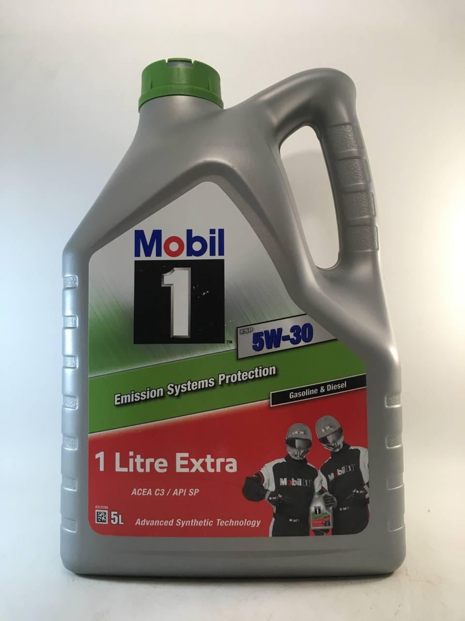 Моторное масло Mobil 1 ESP C2/C3 SP 5W-30 5 л (155145)