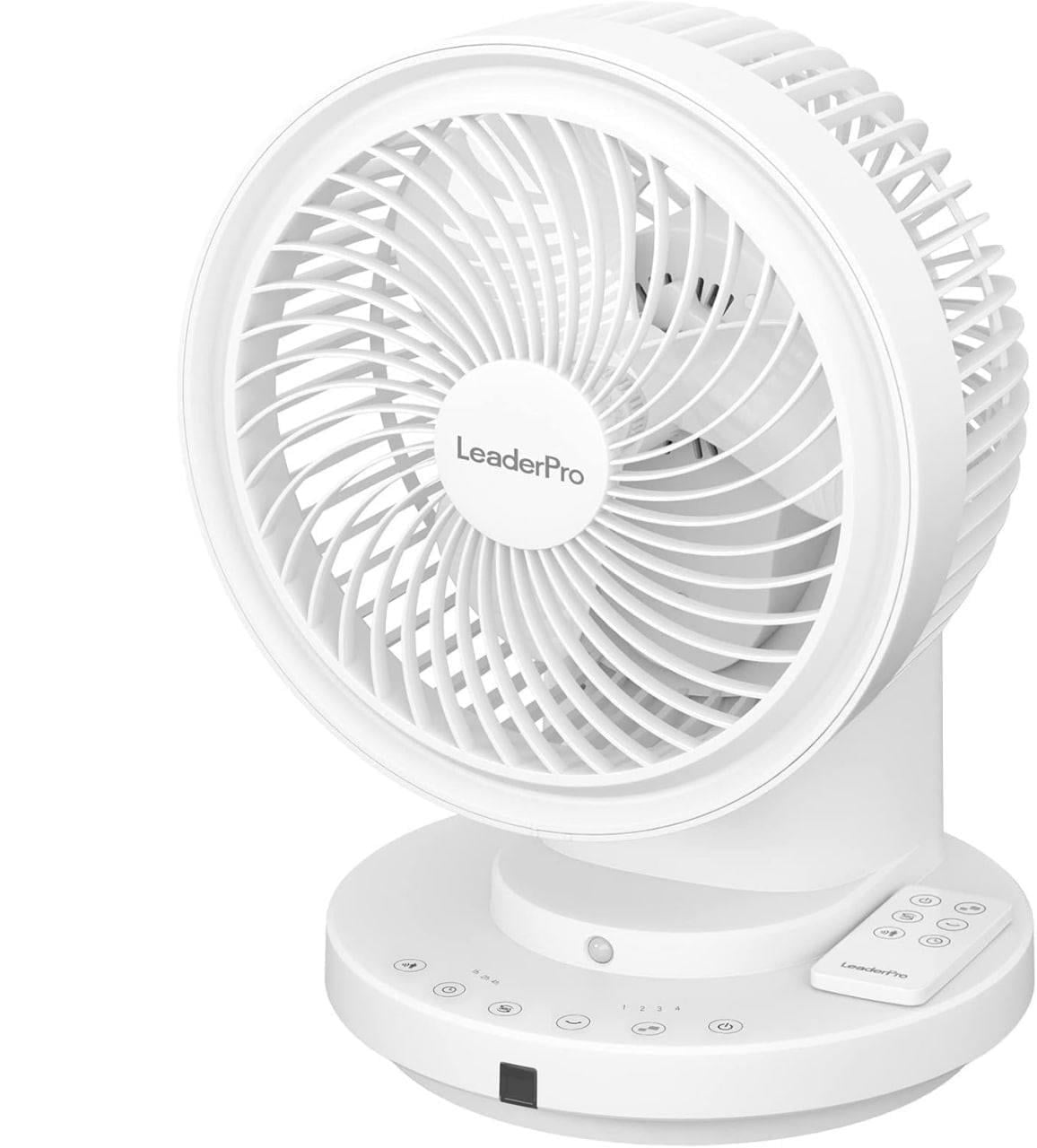 Вентилятор циркуляційний LeaderPro з 3D-обертанням та датчиком руху (5/596)