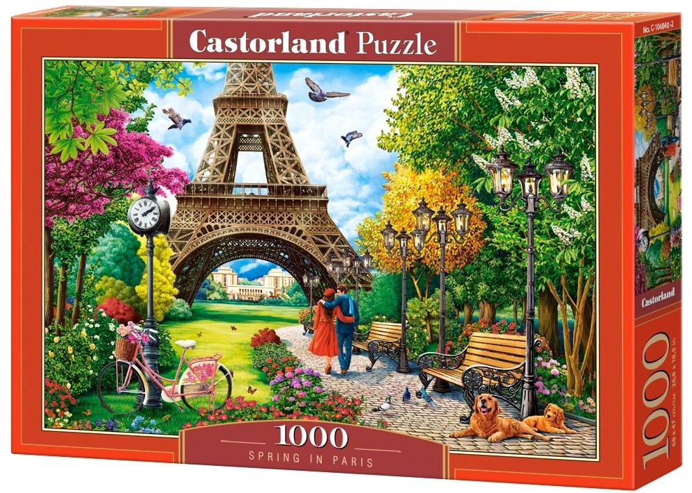 Пазл Castorland Весна в Париже 1000 дет.