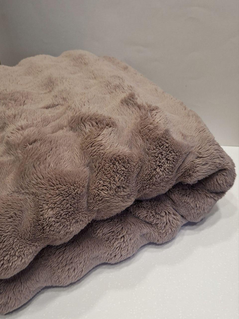 Плед-покрывало флисовый Colorful Home Шторм 200х220 см Капучино (1432) - фото 2 Плед-покрывало флисовый Colorful Home Шторм 200х220 см Капучино (1432) - фото 2