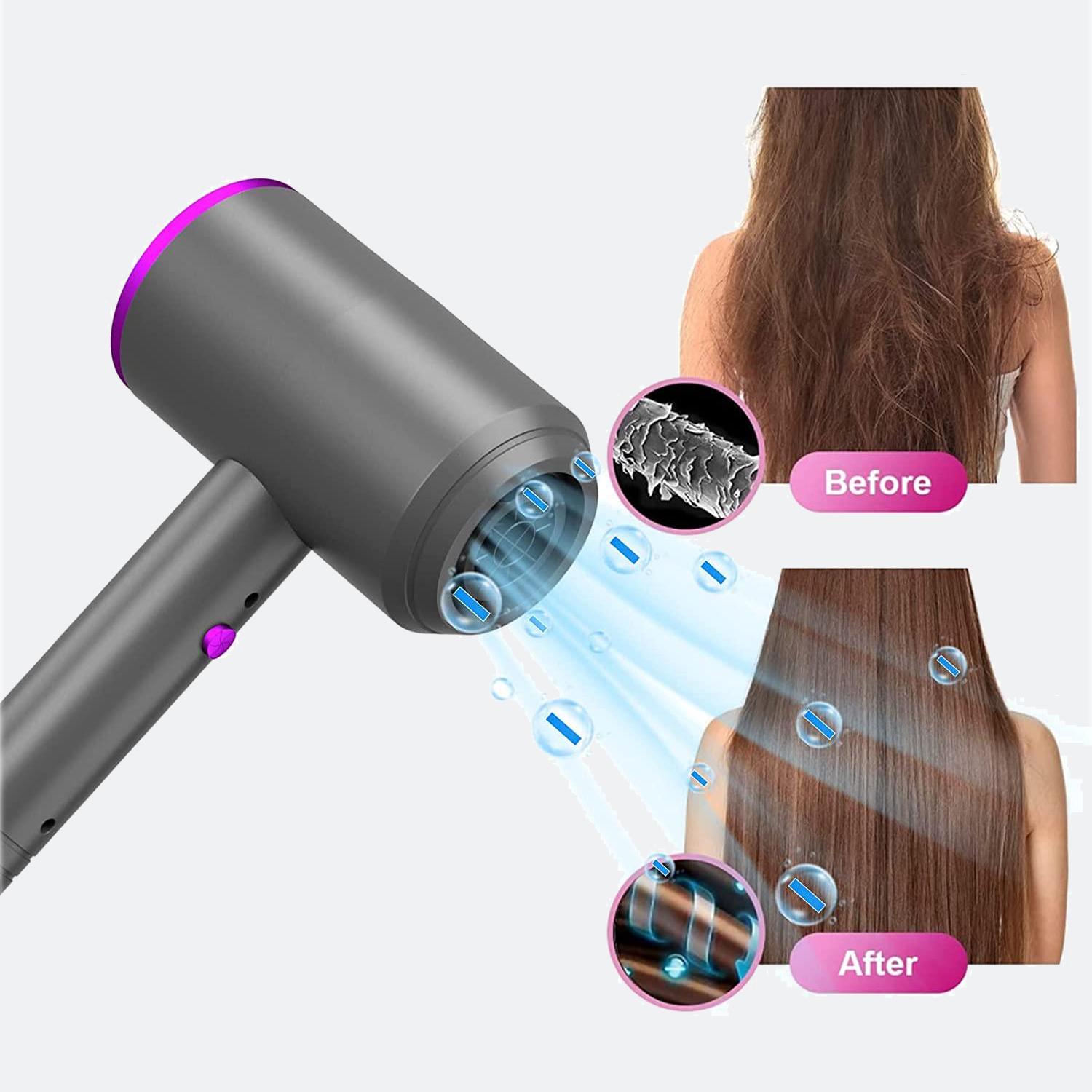 Фен для волосся Hair Dryer з захистом від перегріву та іонізацією повітря 1800 W - фото 4