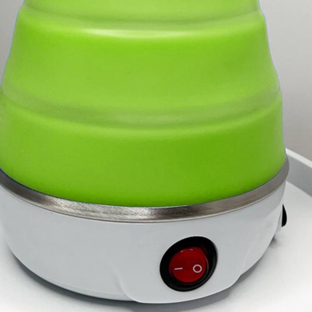 Чайник електричний дорожній 600 W 600 мл Зелений - фото 8 Чайник електричний дорожній 600 W 600 мл Зелений - фото 8