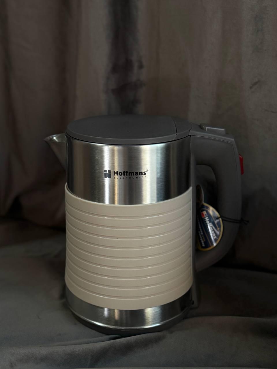 Електрочайник Hoffmans Electronics HM-2545 2000 Вт 2,5 л Бежевий (HM-2545)