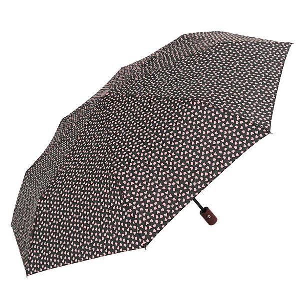 Зонтик складной автомат Hearts 8 спиц купол 110 см Brown (30259) Зонтик складной автомат Hearts 8 спиц купол 110 см Brown (30259)