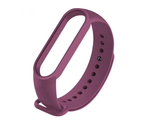 Ремешок Silicon для браслета Xiaomi Mi Band 5/Mi Band 6 Фиолетовый (19202) Ремешок Silicon для браслета Xiaomi Mi Band 5/Mi Band 6 Фиолетовый (19202)
