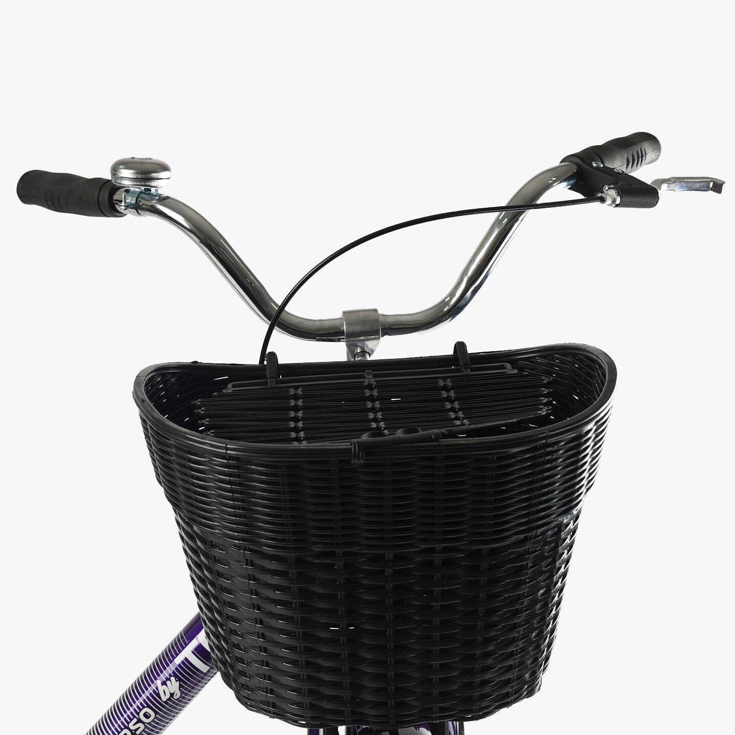 Велосипед городской Corso Travel с корзиной и багажником рама 16,5/26" Фиолетовый - фото 6 Велосипед городской Corso Travel с корзиной и багажником рама 16,5/26" Фиолетовый - фото 6