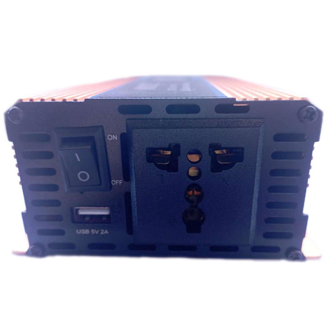 Инвертор для дома Carmaer Power 2200W 027 с 12V на 220V 1 розетка/ 1 USB - фото 4