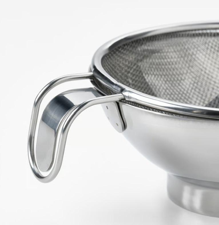 Сито-лійка KORKEN нержавіюча сталь 3 предмети (29599193) - фото 2