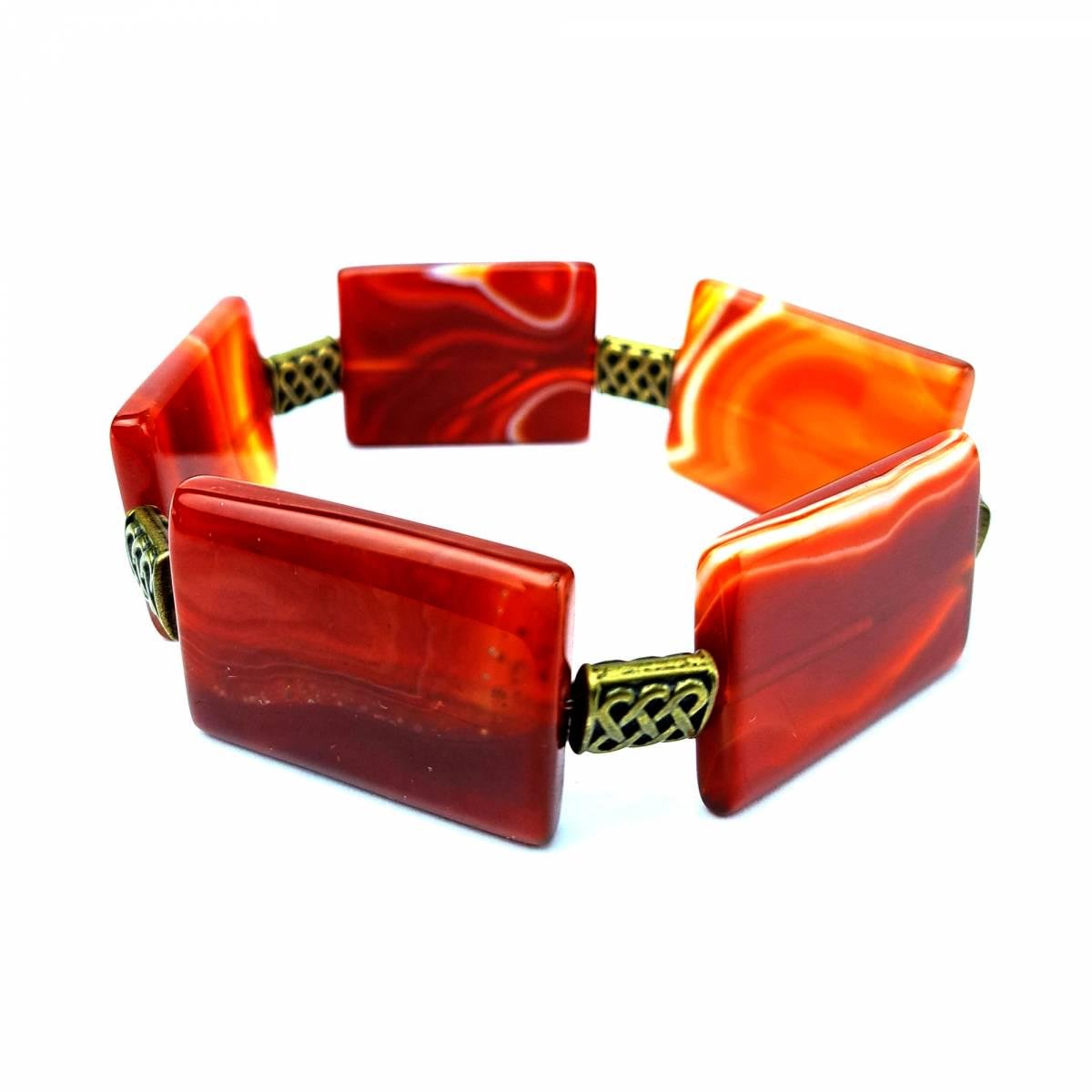 Браслет DARSANA Мечта из натурального камня сердолик (DRSU001069)