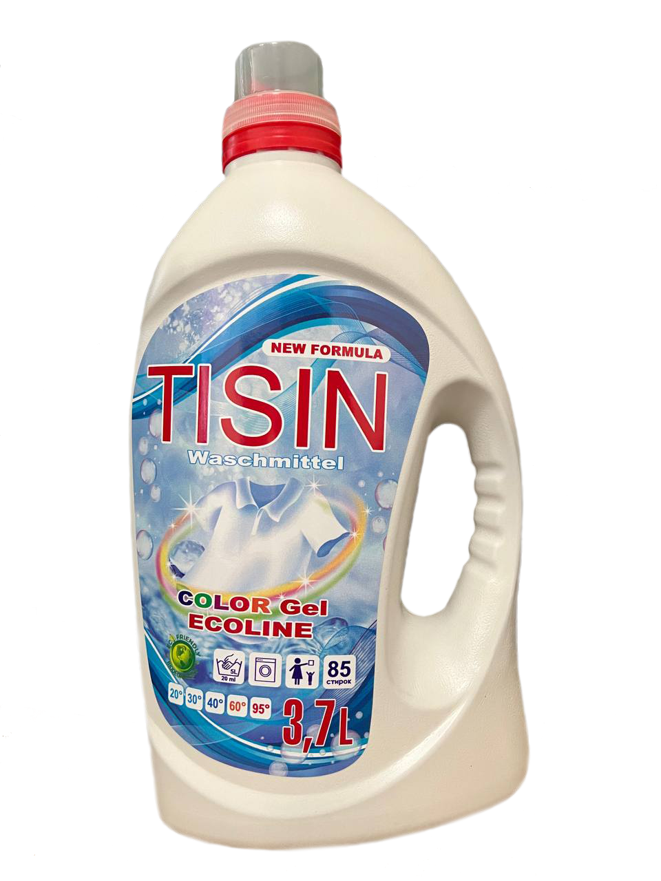Гель для стирки TISIN Eco л ine Color Gel 3,7 л