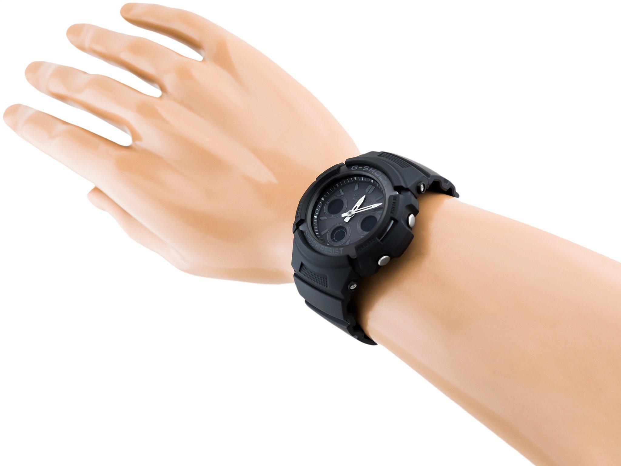 Часы Casio G-SHOCK AWG-M100B-1AER (1484) - фото 5 Часы Casio G-SHOCK AWG-M100B-1AER (1484) - фото 5