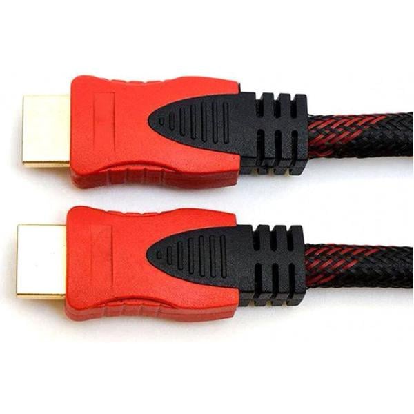 Кабель Lesko HDMI/HDMI 15 m Black/Red (2671-11792) - фото 3