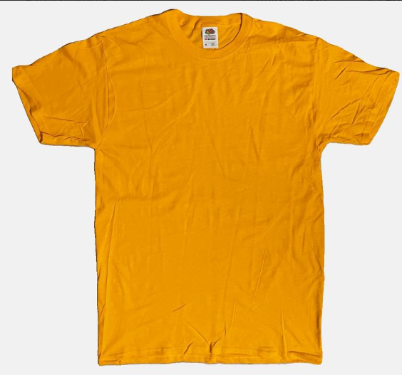 Футболка унісекс FRUIT OF THE LOOM бавовна Жовтий (28266030) - фото 3 Футболка унісекс FRUIT OF THE LOOM бавовна Жовтий (28266030) - фото 3