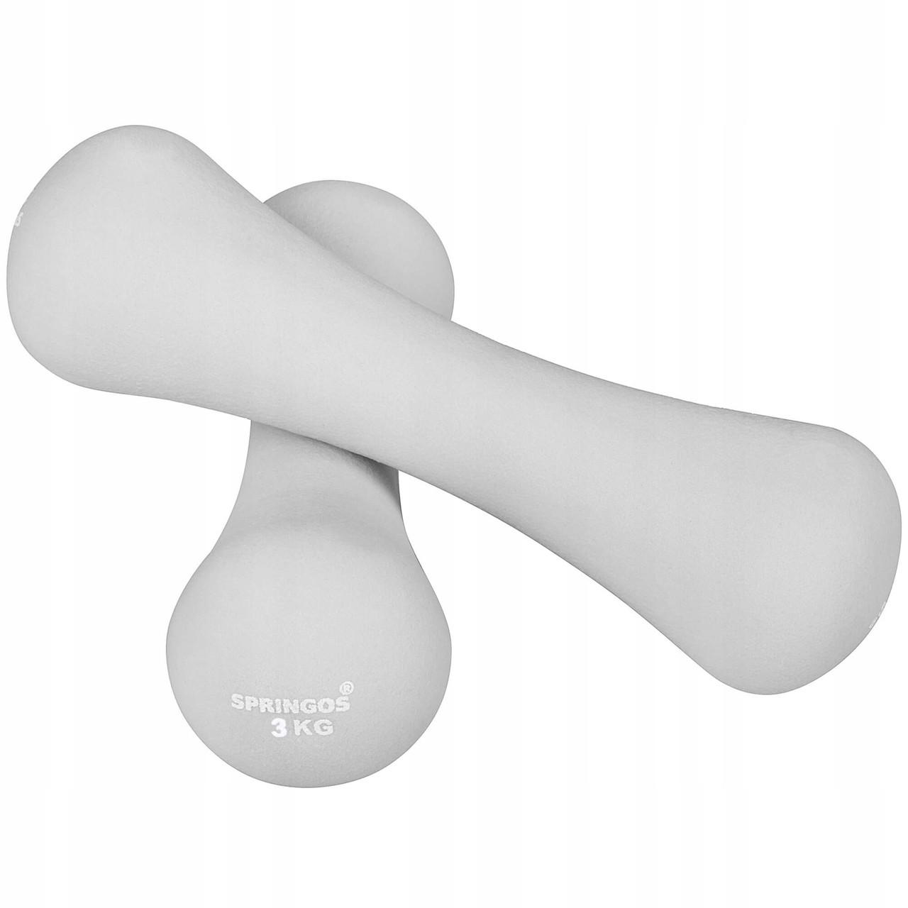 Гантелі вінілові Springos FA1042 2x3 кг