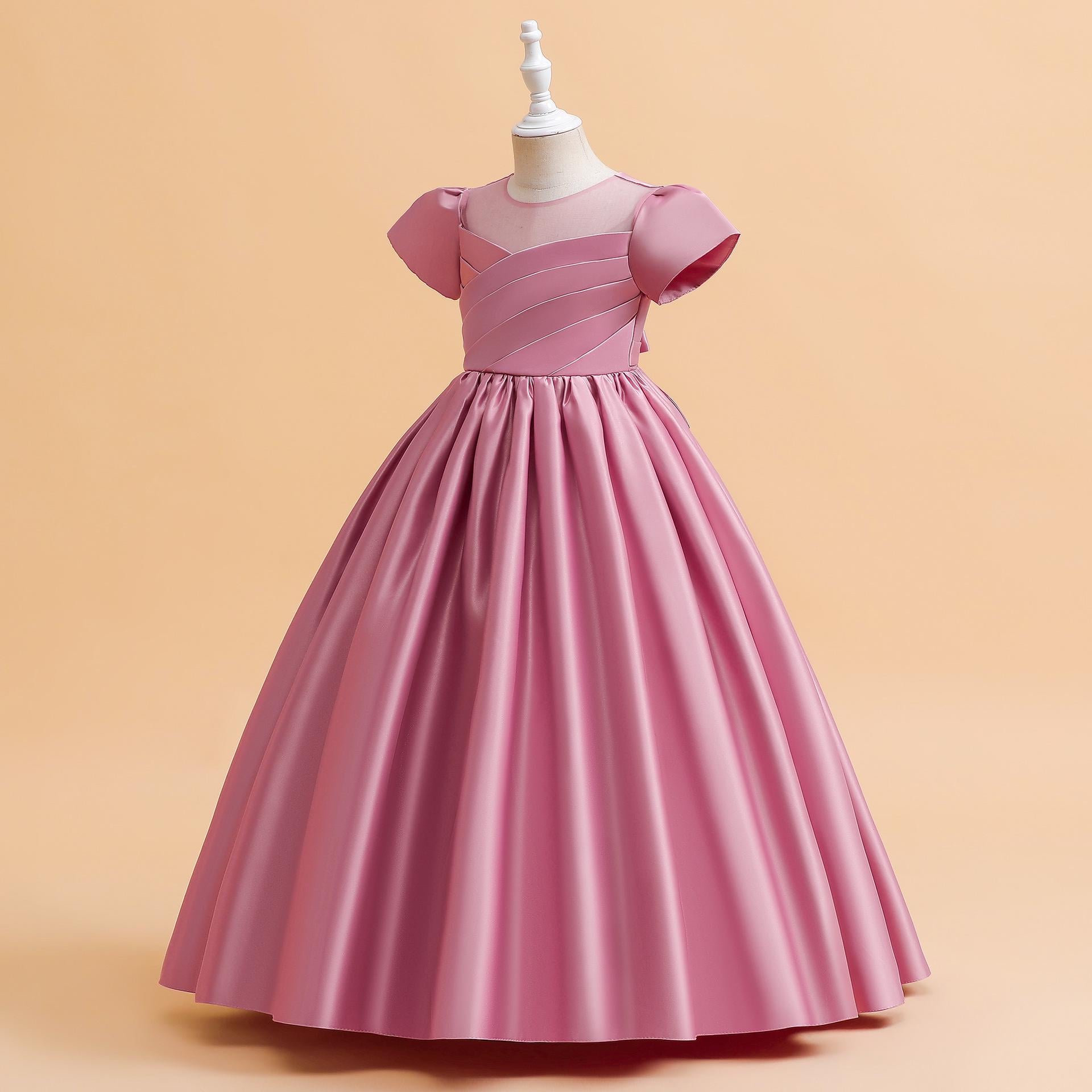 Платье детское праздничное длинное KatyKids Элина 120 см Розовый (11118050700)
