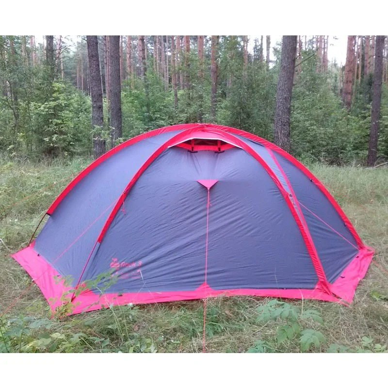 Двомісний експедиційний намет Tramp Rock 2 V2 Сірий (TRT-027) - фото 5 Двомісний експедиційний намет Tramp Rock 2 V2 Сірий (TRT-027) - фото 5