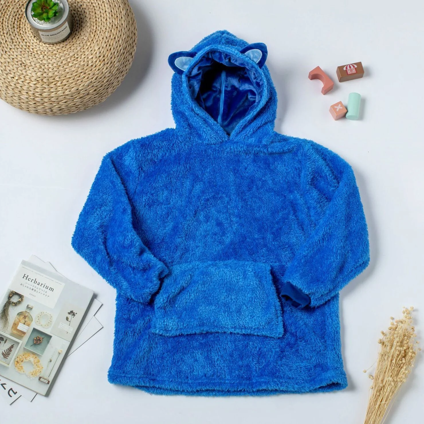Толстовка-игрушка детская Huggle Pets Hoodie Синий (НФ-00007383)