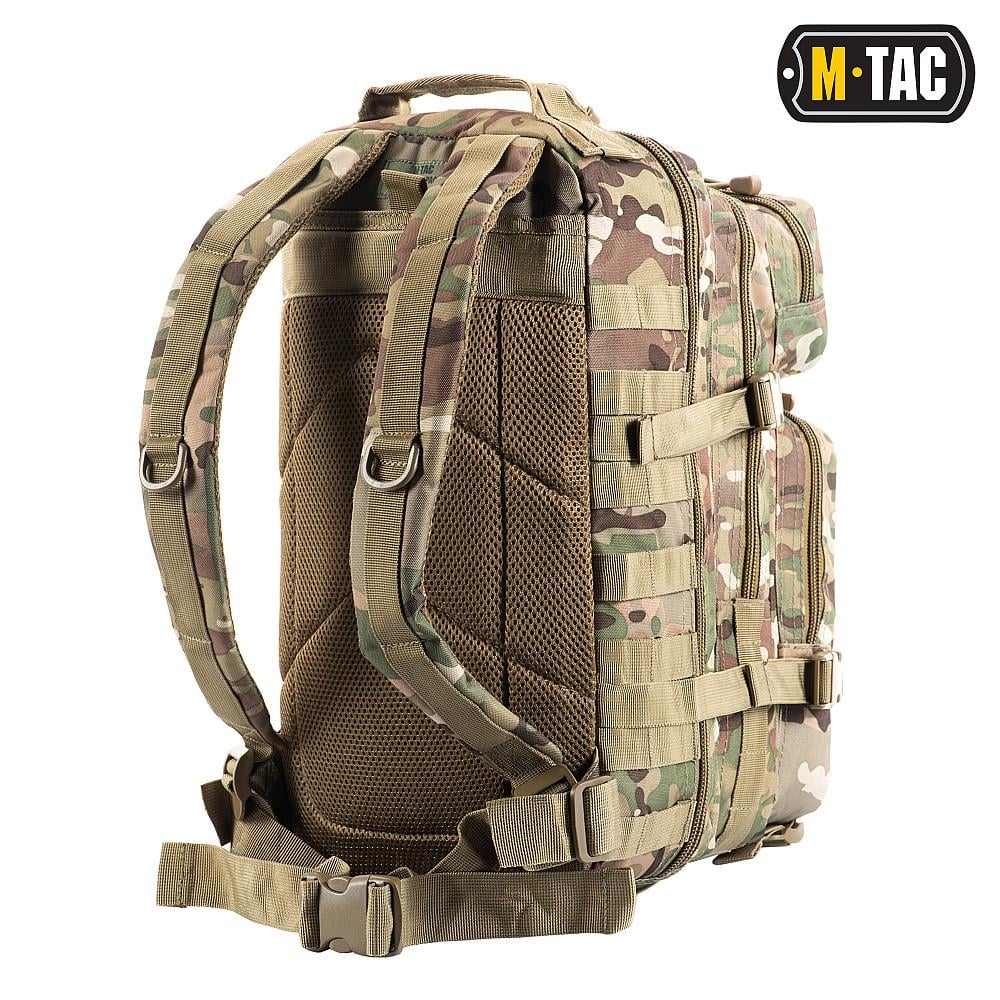 Рюкзак штурмовой M-TAC Assault 30 л 45x27x22 см Мультикам (9026) - фото 8