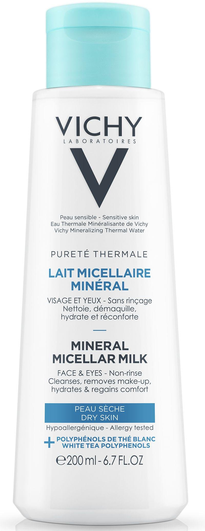 Молочко мицеллярное Vichy Purete Thermale Mineral Micellar Milk для сухой кожи лица и глаз (1453119792)