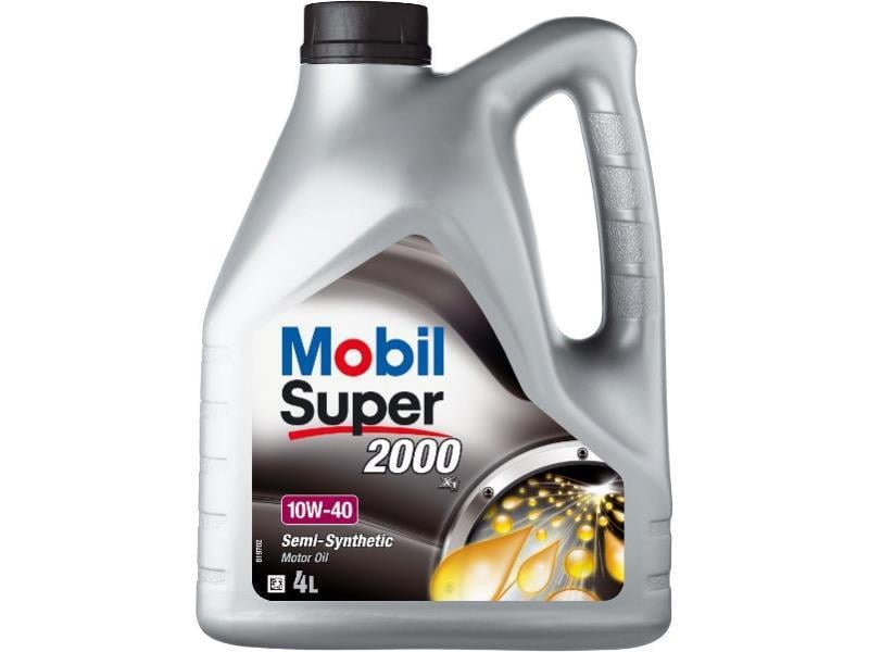 Моторне мастило Mobil Super 2000 10W-40 4 л (MOBIL 12-4)