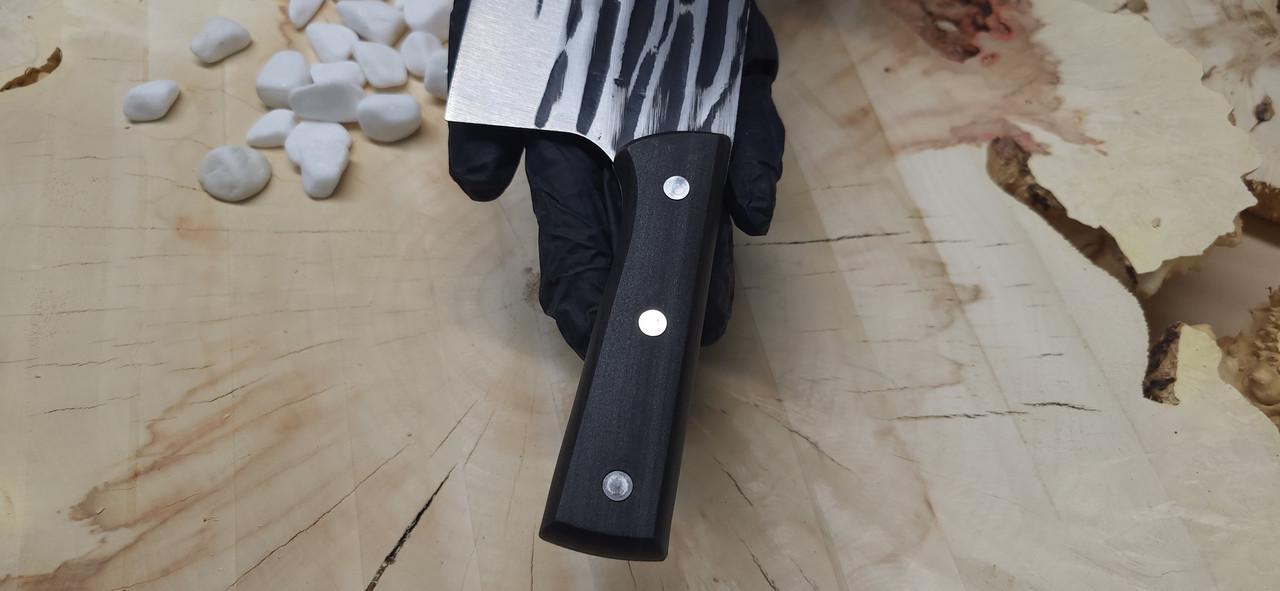 Ніж для різання м'яса кований ручної роботи з нержавіючої сталі (2288340296) - фото 7 Ніж для різання м'яса кований ручної роботи з нержавіючої сталі (2288340296) - фото 7