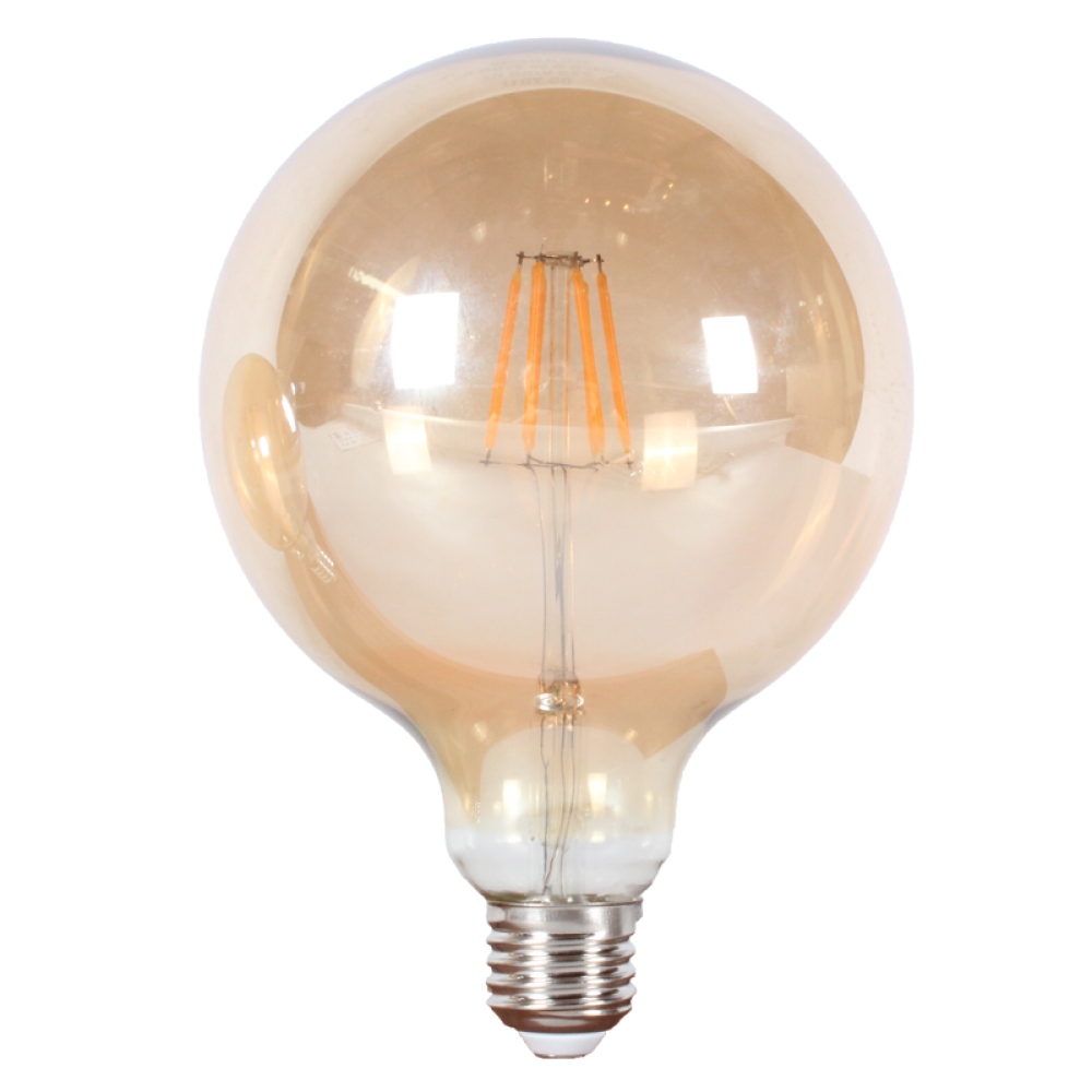Лампа LED Эдисона G125 6W 2700К (G125-6W-2700K)