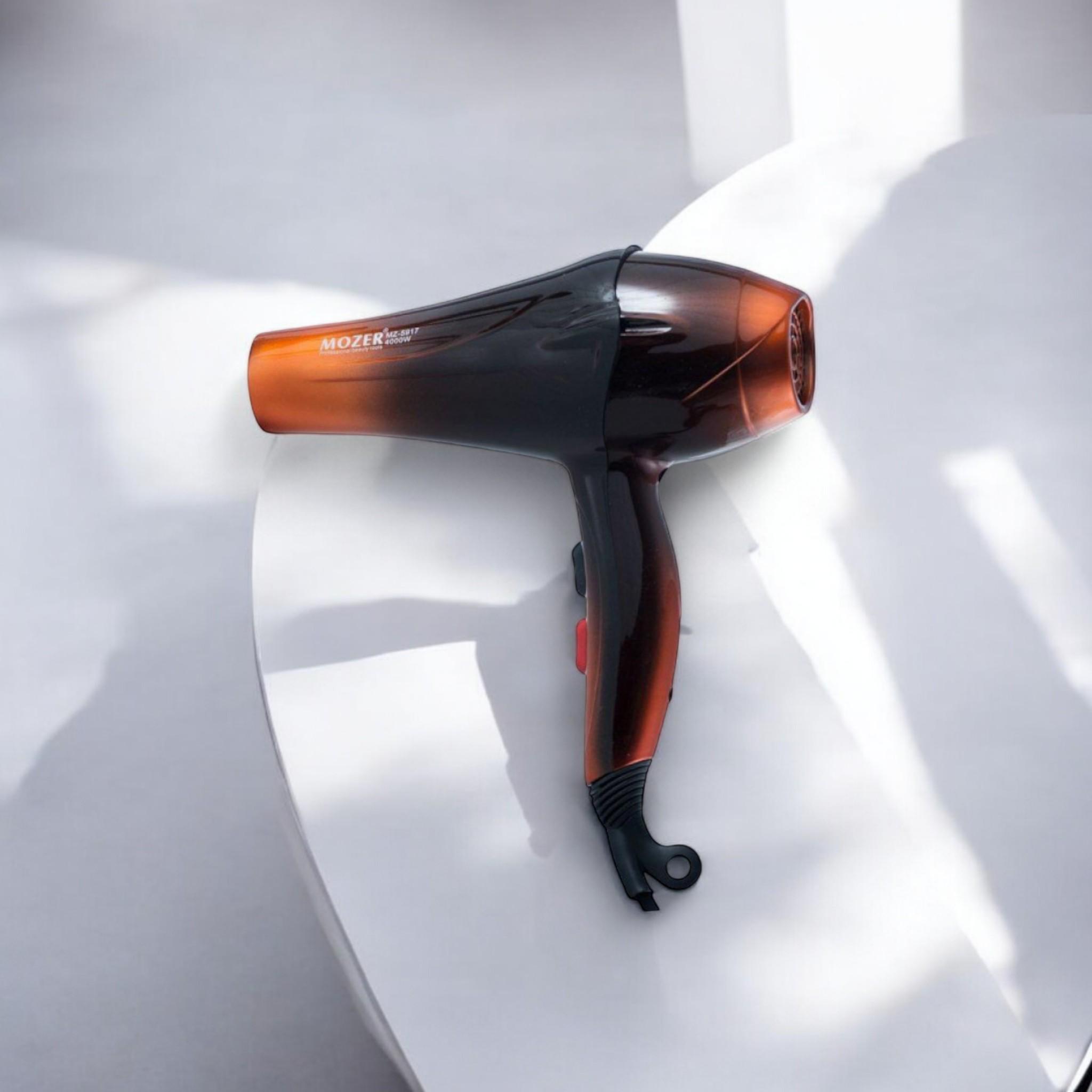 Фен Mozer MZ-5917 для укладки волос с насадкой 2000W Orange (H_MZ5917/Orange) - фото 3 Фен Mozer MZ-5917 для укладки волос с насадкой 2000W Orange (H_MZ5917/Orange) - фото 3