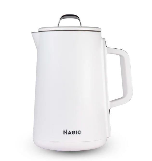 Чайник-термос електричний Magio МG-518 1,5 л 1500 Вт 8 температурних режимів White (iz16806)