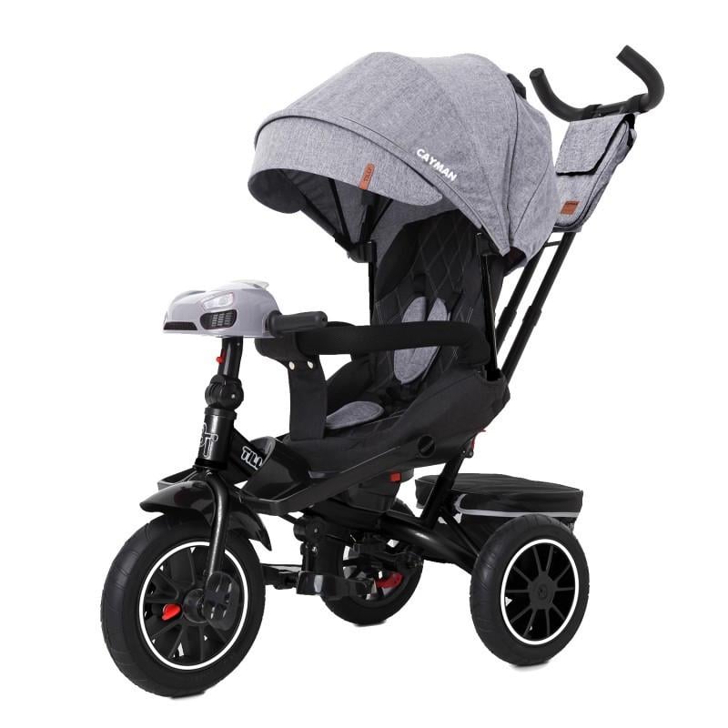 Велосипед-трансформер триколісний TILLY Carrello Cayman T-381/7 Сірий (T-381/7/108-2) Велосипед-трансформер триколісний TILLY Carrello Cayman T-381/7 Сірий (T-381/7/108-2)