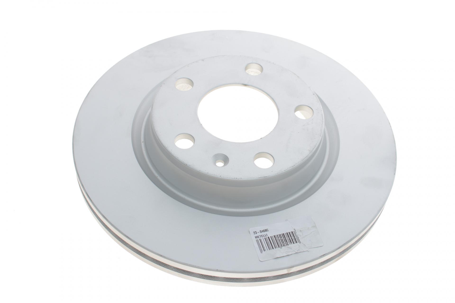 Диск тормозной передний METELLI Audi A4 95-08/Seat Exeo 08-13/VW Passat 96-00 с вентилируемым покрытием 280x22 мм (23-0468C METELLI)
