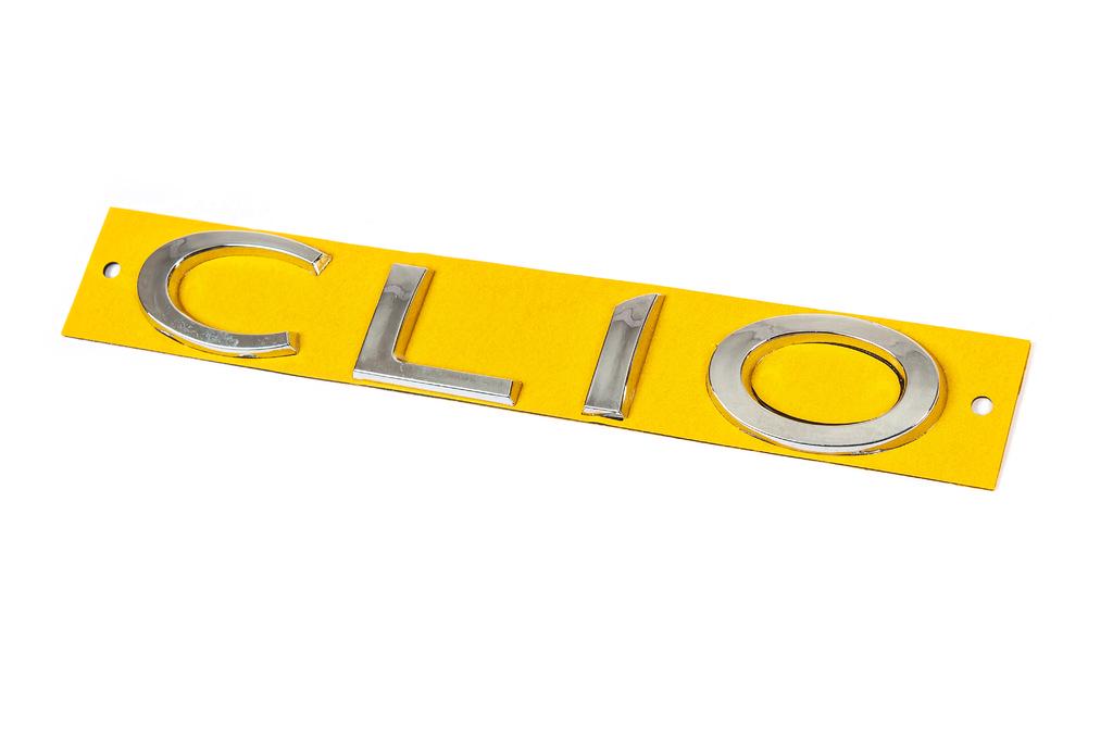 Надпись Clio 908893003R Davs Auto для Renault Clio IV 2012-2019 гг. abs-пластик Хром